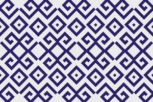 bela arte étnica geométrica padrão tradicional. design para tapete, papel de parede, roupas, embrulho, batik, tecido, ilustração vetorial. figura estilo de bordado tribal. vetor