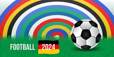 europeu futebol campeonato 2024 vetor