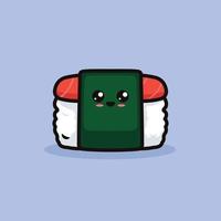 mascote de sushi kawaii vetor