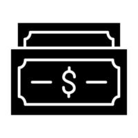 ícone de símbolo de dinheiro vetor