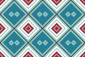 ikat paisley padronizar bordado fundo. ikat desenhos geométrico étnico oriental padronizar tradicional. ikat asteca estilo abstrato Projeto para impressão textura, tecido, saree, sari, tapete. vetor
