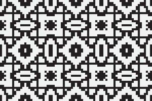 seda tecido patola sari padronizar desatado nativo americano, motivo bordado, pixel ikat bordado Projeto para impressão egípcio hieróglifos tibetano geo padronizar vetor