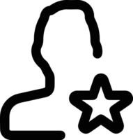 Estrela ícone símbolo ilustração vetor