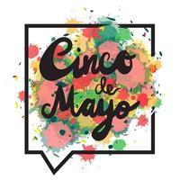 banner cinco de mayo vetor