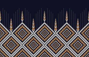 Projetos de padrão geométrico abstrato étnico para planos de fundo ou papéis de parede, tapetes, batik, padrões nativos de têxteis tradicionais. ilustração vetorial vetor