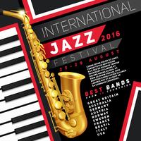 Cartaz do festival de jazz