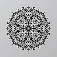 mandalas para livro de colorir. ornamentos redondos decorativos. forma de flor incomum. vetor oriental, padrões de terapia anti-estresse. tecer elementos de design. vetor de logotipos de ioga.