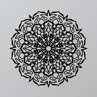 mandalas para livro de colorir. ornamentos redondos decorativos. forma de flor incomum. vetor oriental, padrões de terapia anti-estresse. tecer elementos de design. vetor de logotipos de ioga.