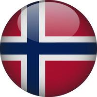 ilustração de fundo ondulação da bandeira nacional da noruega vetor