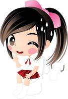 banheiro feminino vetor cartoon clipart kawaii