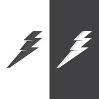 modelo de logotipo flash thunderbolt vetor