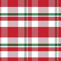 vermelho verde preto natal tartan xadrez padrão vetor fundo rústico de natal estilo lenhador camisa de flanela