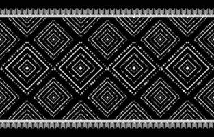 Projetos de padrão étnico ikat abstrato para planos de fundo ou papéis de parede, tapetes, batik, padrões nativos de têxteis tradicionais. ilustração vetorial vetor