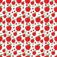 apple seamless pattern design vetor