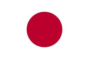 vetor bandeira do japão