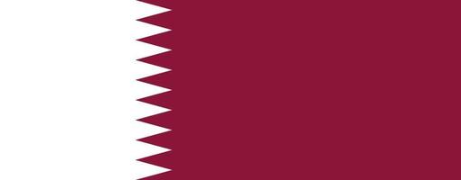 vetor da bandeira do qatar