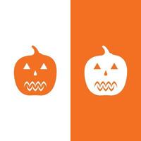 ícone de ilustração vetorial de logotipo de halloween vetor