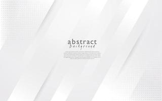 design de fundo abstrato moderno branco vetor