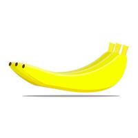 desenho vetorial ilustrado de banana vetor
