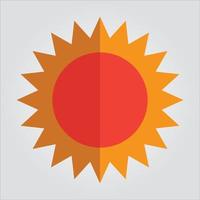 imagens de vetor de sol isoladas ícone gráfico de vetor escalável transparente