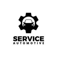 logotipo do carro e do veículo para suas necessidades, como loja de automóveis, loja de serviços, conserto de automóveis vetor