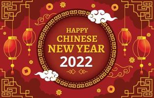 fundo do ano novo chinês vetor