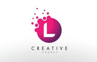 logotipo da letra l. l carta design vector