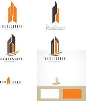 design de vetor de ícone de edifício imobiliário