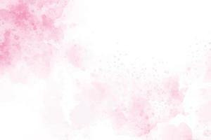 fundo de respingo de aquarela rosa vetor