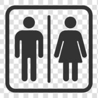 ilustração vetorial ícone homem e mulher vetor