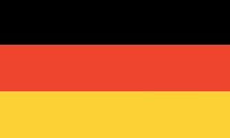 bandeira da Alemanha. proporções corretas. cores oficiais. bandeira nacional da alemanha.