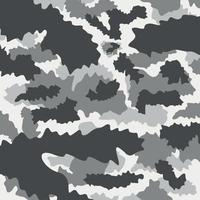 inverno neve cinza branco campo de batalha terreno abstrato camuflagem padrão militar adequado para impressão de roupas vetor