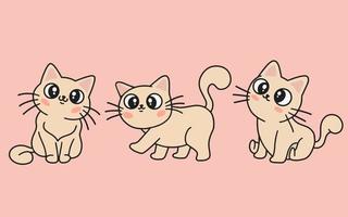 Um Conjunto De Gatinhos Fofos. Coleção Com Jogos E Atividades Diversas De  Gatos Ilustração do Vetor - Ilustração de atividades, liso: 224070520