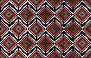 padrão tribal têxteis tradicionais designs de padrão geométrico étnico abstrato para plano de fundo ou papel de parede, tapetes, batik, ilustração vetorial vetor