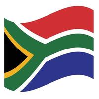 bandeira nacional da áfrica do sul vetor