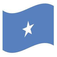 bandeira nacional da Somália vetor