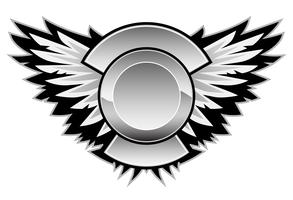 Wing logo gráfico vetorizado vetor