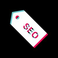 Design de ícone de marca de SEO vetor