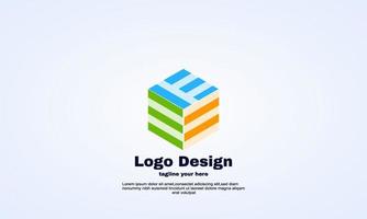 elementos de design do vetor para o logotipo da empresa corporativa de negócios, colorido abstrato. logotipe moderno, modelo de design corporativo de empresa de negócios.