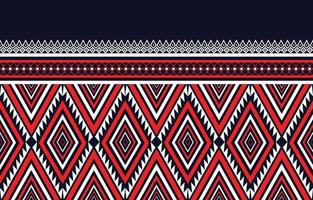 padrões étnicos geométricos indígenas tribais tradicionais. projetar estilo de bordado para plano de fundo, papel de parede, tapete, pano, envoltório, batik, ilustração vetorial vetor