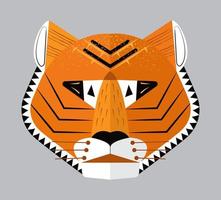 feliz ano novo chinês tigre 2022 banner vector. ano asiático do tigre. vetor