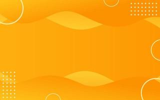 projeto de fundo horizontal de estilo abstrato para negócios cor laranja. modelo de design para papel de parede. vetor