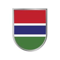 vetor da bandeira da Gâmbia