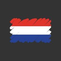 vetor da bandeira da holanda