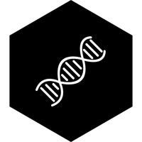 Design de ícone de DNA vetor