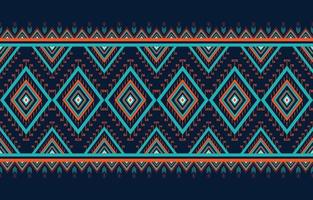 padrão étnico fundo tradicional padrão sem emenda têxteis mexicanos nativos para impressão, tecido, tapete, batique, ilustração vetorial estilo de bordado vetor