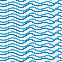 padrão de onda abstrato com cor azul vetor