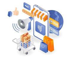 loja de comércio eletrônico para transações de compras online em todo o mundo