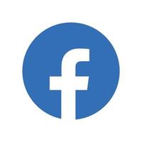 Facebook meta tecnologia de ícone de logotipo de mídia social, rede. fundo, ilustração vetorial, gosto, compartilhar vetor