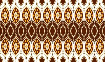bordado de padrão étnico geométrico .carpet, papel de parede, roupas, embrulho, batik, tecido, estilo de bordado de ilustração vetorial. vetor